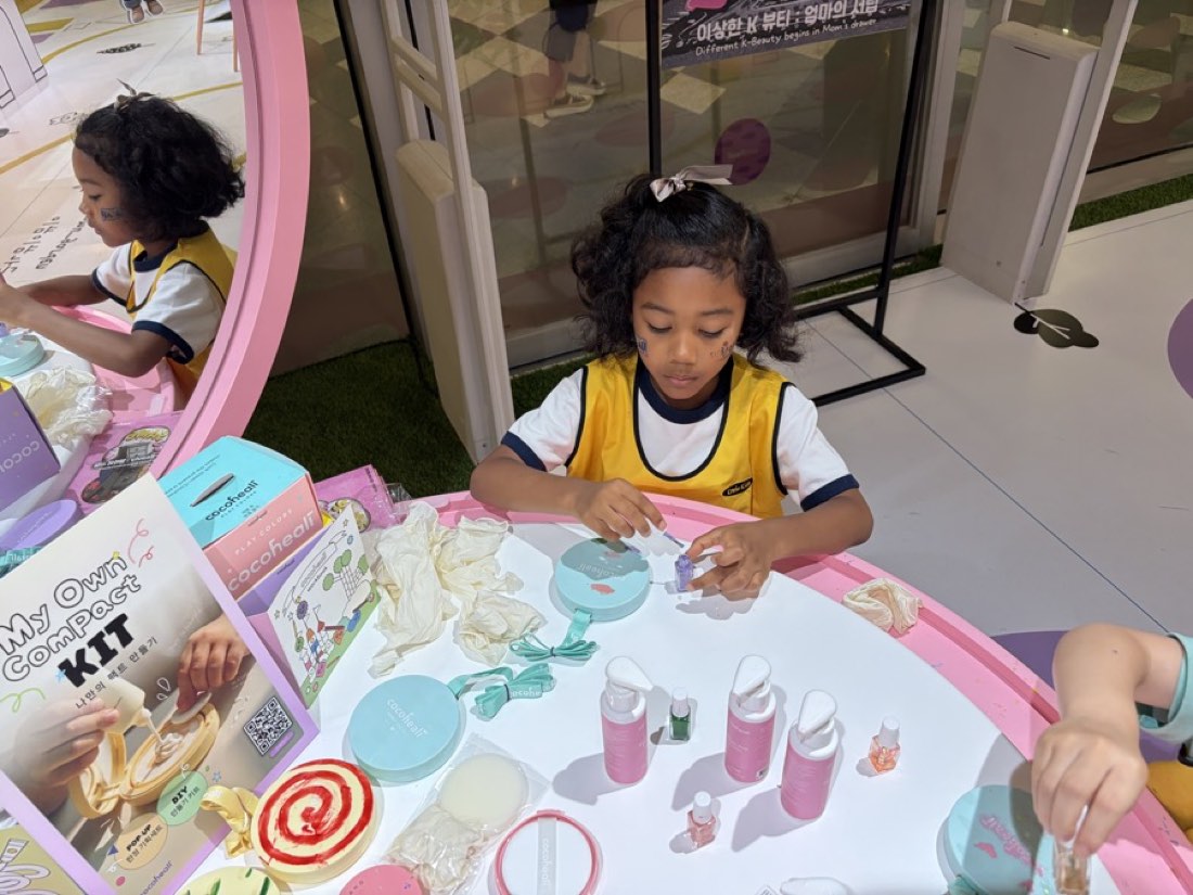 이지아트 키트로 체험하는 아이 클로즈업
